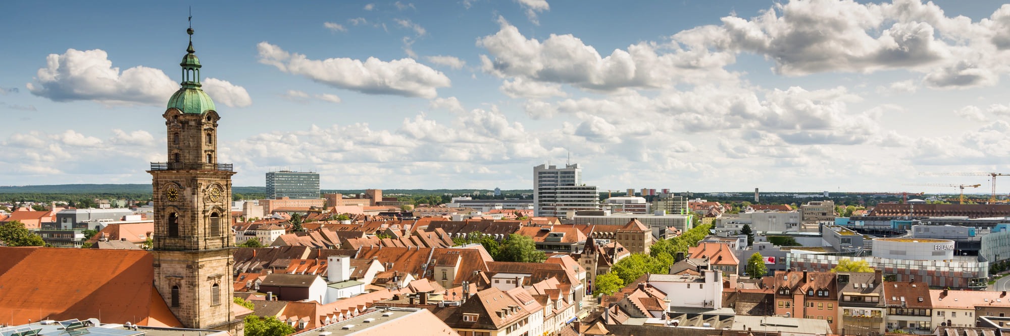 Blick auf Erlangen | Ihre Immobilienmakler Müller & Müller